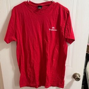 Budweiser Red Womens Shirt